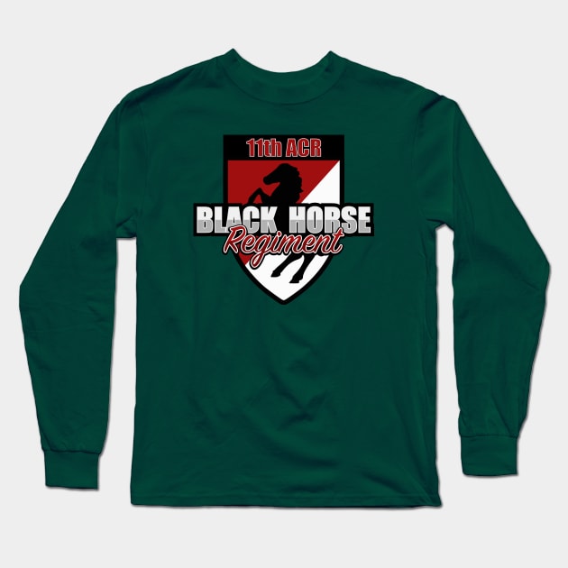 11th Armored Cavalry Regiment Long Sleeve T-Shirt by TCP